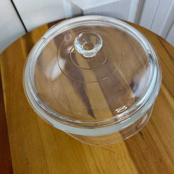 PYREX 023 1.5L clear glass baking dish with lid - Picture 5 of 7